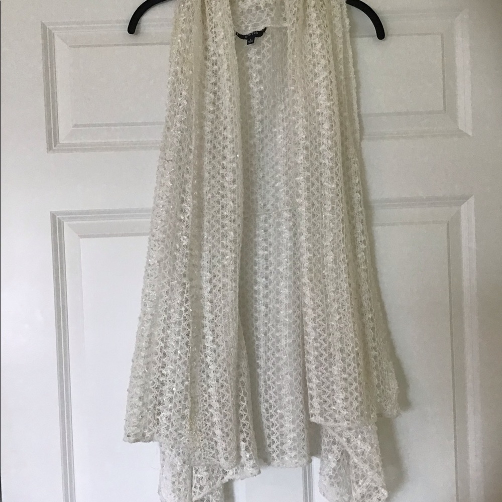 Cream vest